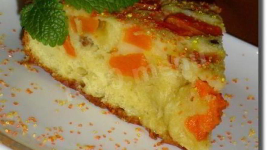 Рецепт шарлотки с тыквой и изюмом