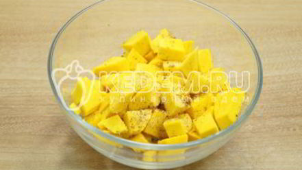 Рецепт шарлотки с тыквой