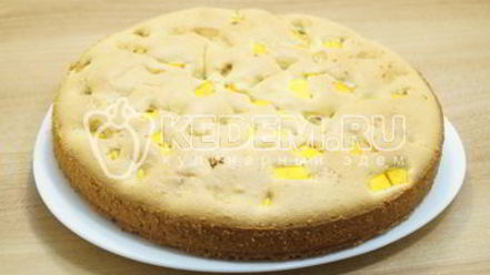 Рецепт шарлотки с тыквой