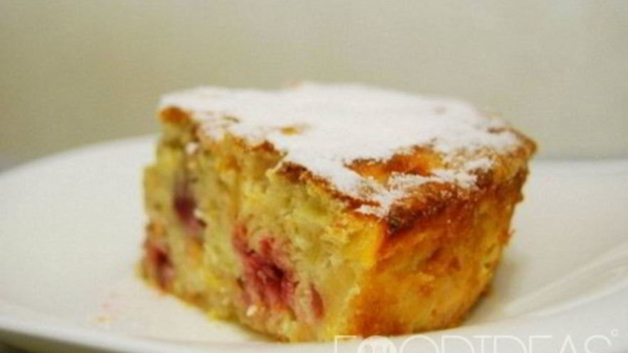 Рецепт шарлотки с вишней