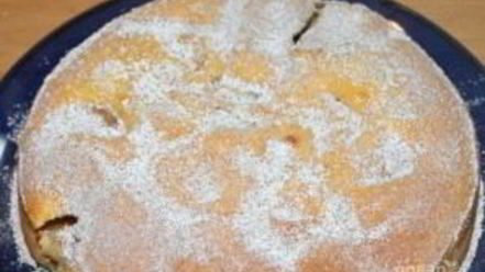 Рецепт шарлотки с яблоками без муки