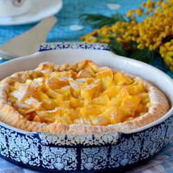 Рецепт Шарлотки с яблоками и апельсином