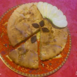 Рецепт Шарлотки с яблоками и лимонами