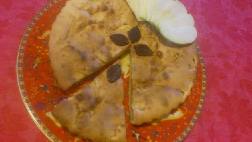 Рецепт шарлотки с яблоками и лимонами