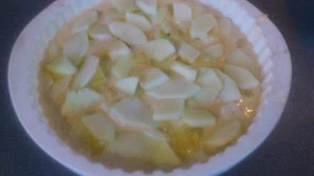 Рецепт шарлотки с яблоками и лимонами