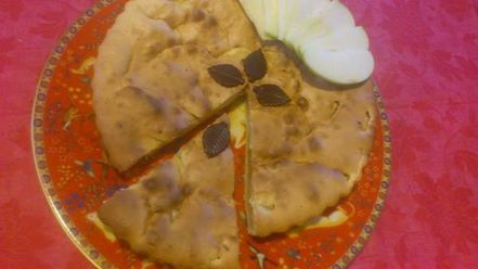 Рецепт шарлотки с яблоками и лимонами