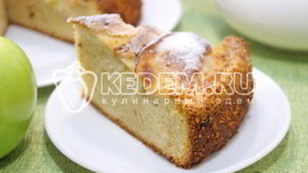 Рецепт шарлотки с яблоками