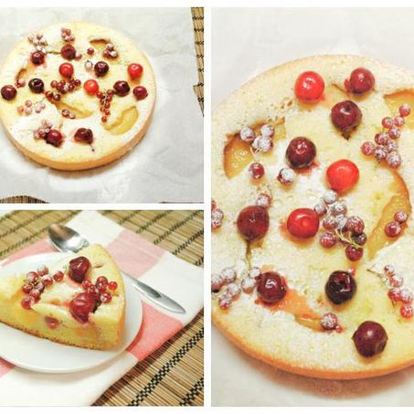 Рецепт Шарлотки с ягодами