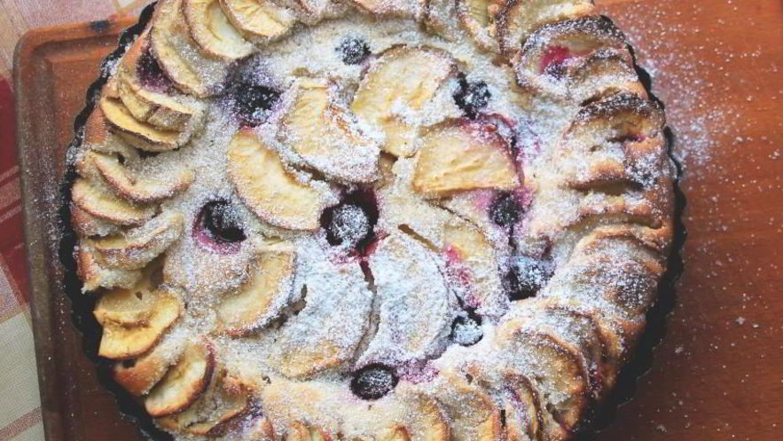 Рецепт сливочной шарлотки