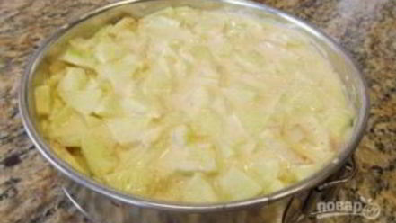 Рецепт теста на шарлотку с яблоками