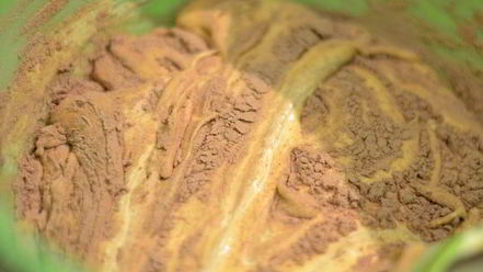 Рецепт шоколадна-трюфельного рулет