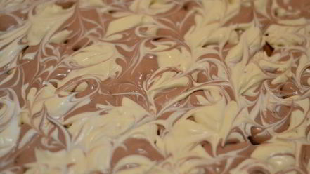 Рецепт шоколадна-трюфельного рулет