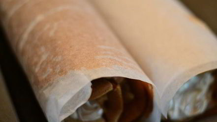 Рецепт шоколадна-трюфельного рулет