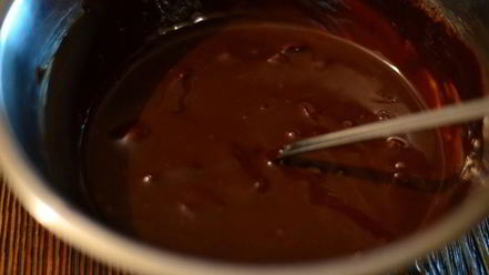 Рецепт шоколадна-трюфельного рулет