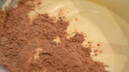 Рецепт шоколадна-трюфельного рулет