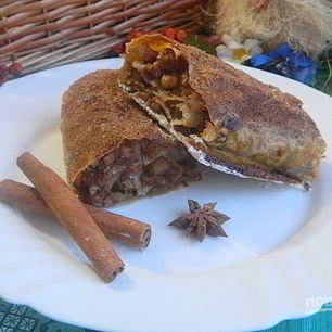 Рецепт Богатого штруделя из лаваша