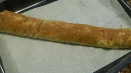 Рецепт богатого штруделя из лаваша