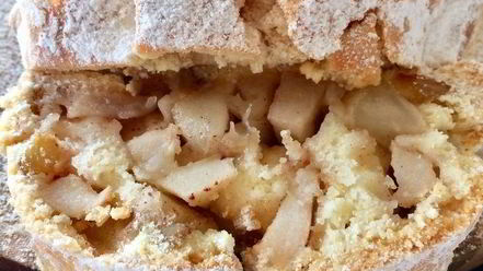 Рецепт быстрого яблочного штруделя