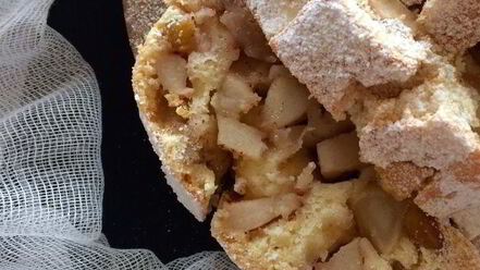 Рецепт быстрого яблочного штруделя