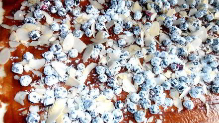 Рецепт чернично-сливочного штрудель