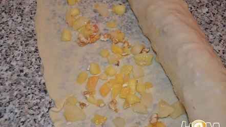 Рецепт фруктового штруделя