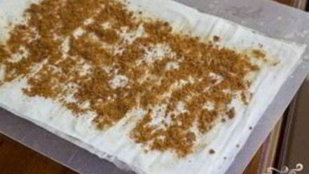 Рецепт карамельного яблочного штруделя