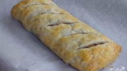 Рецепт карамельного яблочного штруделя