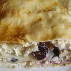 Рецепт Ленивого штруделя с яблоком