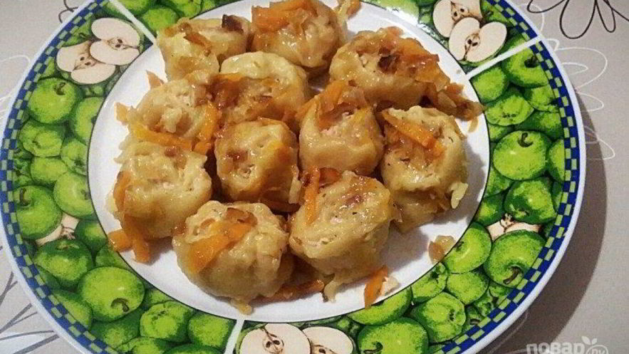 Рецепт мясного штруделя в мультиварке