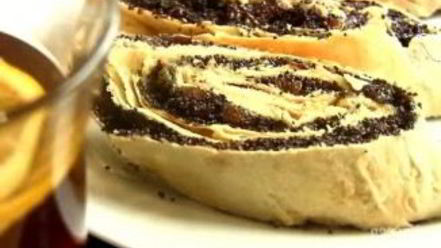 Рецепт рулета из лаваша с маком — ленивого штруделя