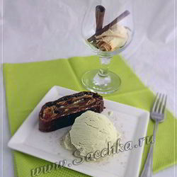 Рецепт Шоколадного штруделя