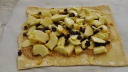 Рецепт штруделя из готового слоеного теста