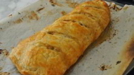 Рецепт штруделя из готового слоеного теста