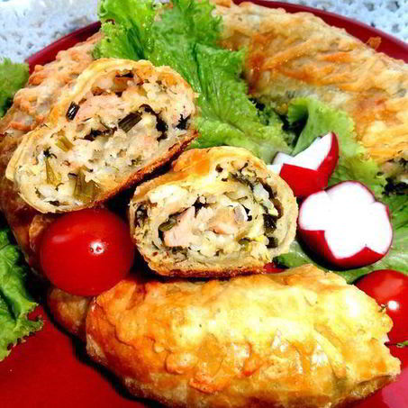 Рецепт Штруделя Рыбка моя