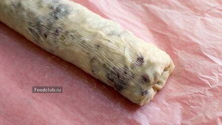 Рецепт штруделя с черникой