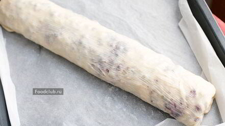 Рецепт штруделя с черникой