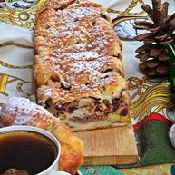 Рецепт Штруделя с грушей и яблоками