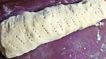 Рецепт штруделя с грушей и яблоками