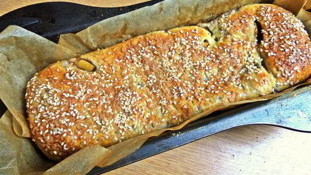 Рецепт штруделя с грушей и яблоками