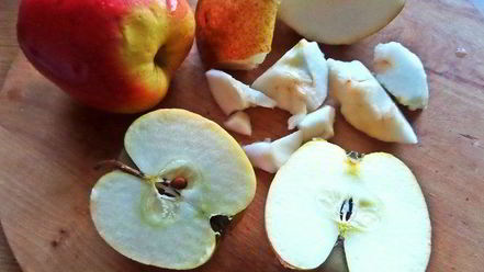 Рецепт штруделя с грушей и яблоками