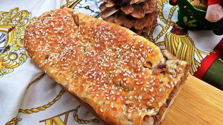 Рецепт штруделя с грушей и яблоками