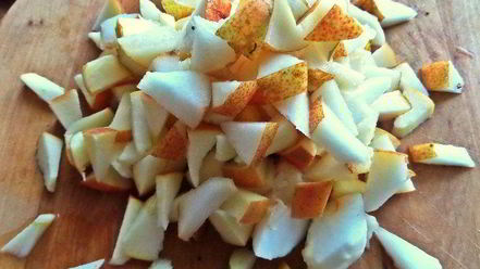 Рецепт штруделя с грушей и яблоками