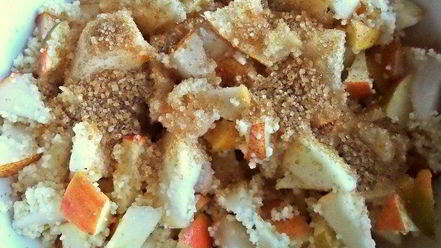 Рецепт штруделя с грушей и яблоками