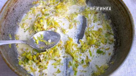 Рецепт штруделя с картофелем и грибами в сливочно-сырном соусе