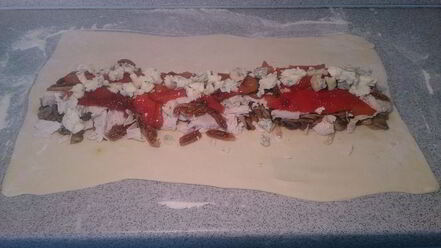 Рецепт штруделя с курицей