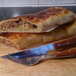 Рецепт Штруделя с мясом