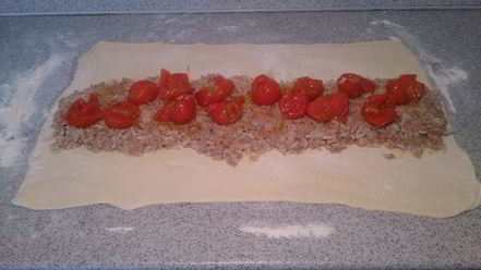 Рецепт штруделя с тунцом