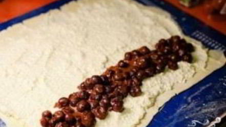 Рецепт штруделя с творогом и вишней