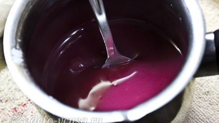 Рецепт штруделя с вишней из слоеного теста