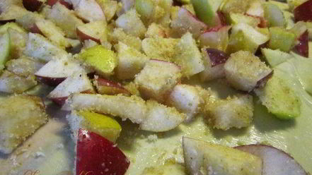 Рецепт штруделя с яблочно-грушевой начинкой